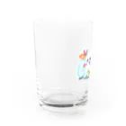 塩茹でそらまめのみみながうさぎ Water Glass :left