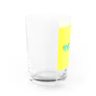 happinesstのサイコウ！イエロー Water Glass :left