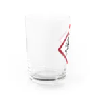 なにかしら並んでますのひところり グラス Water Glass :left