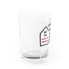 やつはしのオバケのムモロ君 Water Glass :left