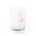 ClubHMのSpring Horse 桜帽子 Water Glass :left