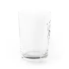 くまるしょっぷの工場ゾンビ くまのクマル Water Glass :left