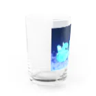 空中庭園お土産販売区画。の流れ鳥【シューティング・ベル】 Water Glass :left