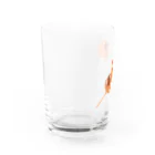 いくら丼のみたらし団子 Water Glass :left