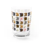 犬和紙のドットツチノコオオカミグラス Water Glass :left