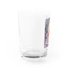 カオスのちんどん屋横丁のカオスお手製。金魚ちゃんシリーズ① Water Glass :left