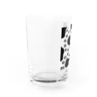 Thank you for your timeの丑柄 mooooooo Water Glass :left