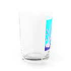 MANNZOKUの真っ青くん Water Glass :left