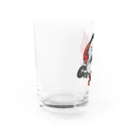 TOMMY★☆ZAWA　ILLUSTRATIONのGotta be strong Water Glass :left