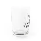 ぼたもちFactoryのI LOVE DEGU Water Glass :left