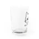 ヒゲのおっさんのネコババしてねーし Water Glass :left