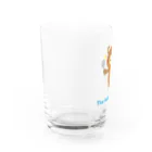 Atelier FunipoのThe Hungry Bear　ロゴあり Water Glass :left