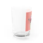 Mana Design Storeのフラワーベースとお花のイラスト Water Glass :left