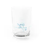 「いろはのいろ」アイテムショップのアザラシグラス Water Glass :left