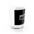 VJ堕天使さんの物販のFallen-Angel_R-Kロゴグッズ Water Glass :left