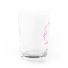 Princessの推しケース ピンク Water Glass :left