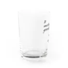 くろの時間の裏っかわ Water Glass :left