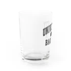 グラフィンのバカダ大学 BAKADA UNIVERSITY Water Glass :left