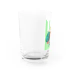 nekoのグッズスタジオの緑のトッコちゃん Water Glass :left