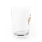 M&Bworksたかむらすずなのいたち仏さま　バタースコッチ Water Glass :left