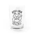 MAO NISHIDAのI LOVE BEER Water Glass :left