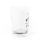 みずま動物園の親子うし Water Glass :left