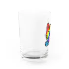 TOMMY★☆ZAWA　ILLUSTRATIONのTORAくん(Rainbow) グラス左面