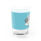 あこわーるどのお魚スープ　コップ Water Glass :left