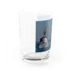 SAKURA スタイルのイージス艦と護衛艦 Water Glass :left