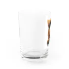 ©ニャンどんの部屋(公式)のニャンどんあくまきマグ・グラス Water Glass :left
