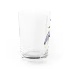 HIRAMATAの和風アオサギ Water Glass :left