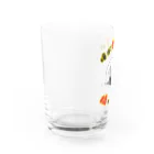 思う屋の俺が世界の橋になる！（シンプル） Water Glass :left