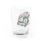 リズさんち🦜👶✨のサザコバルトちゃんティータイム Water Glass :left