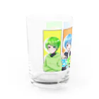 ろねくん/ろポボTVのろポボTVのグラス Water Glass :left