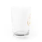 It is Tomfy here.のカピバラベーカリーロゴ Water Glass :left