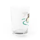 pichikuri_piのカルガモ Water Glass :left