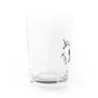 かぶとらのゆるいねこ　「あいらぶ猫」 Water Glass :left