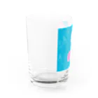すいすいおよぐのポップなさくらんぼ Water Glass :left