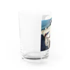 大福のだいちゃん Water Glass :left