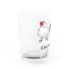 EASEの文鳥カーフキック Water Glass :left