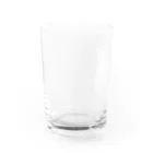風天工房の弱者（篆書体）白 Water Glass :left