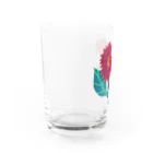 ポラニンのダリア Water Glass :left
