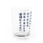 WAMI ARTのサツサつづ歌 Water Glass :left