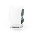 dote's shopのこちらを見ている Water Glass :left