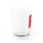 夢遊病患者　ヤバいショップのおいしいね Water Glass :left