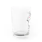 DRIPPEDのRABBIT-うさぎ- Water Glass :left