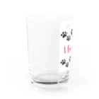 chamannuの猫 Water Glass :left