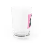 aoのX pink Water Glass :left