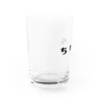 the KINKY Designのにほんのねこもよう「ちゃしろ」 Water Glass :left