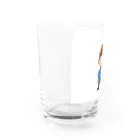 絵本　南紀「パンダ店長」シリーズのゆうやくんとローラーくん Water Glass :left